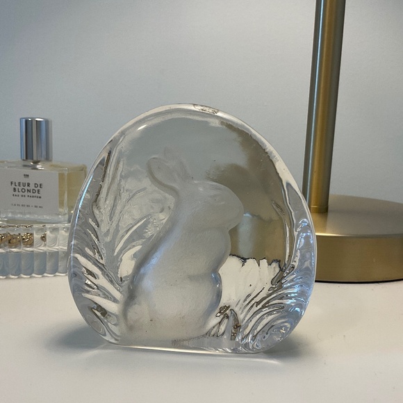 Other - Vintage Glass Crystal Bunny for Easter Decor